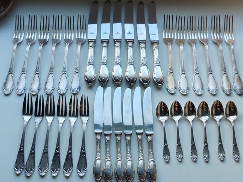 Silber 800er besteck set - silber,