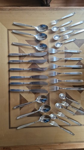 Teiliges essbesteck silber - 30,