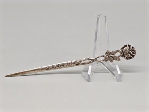 Brieföffner aus 800er silber - brieföffner,