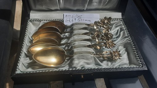 Mokkalöffel 800er silber