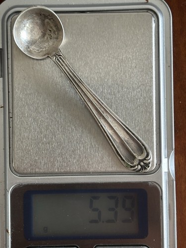 Antiker salzlöffel 800 silber - antiker,