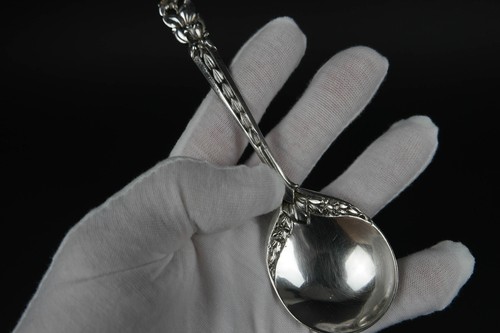800 silber sahnelöffel - 800,