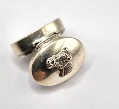 Seltene sterling silber dose - silber,
