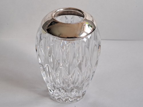 Glasvase silbervase vase mit - silbervase,
