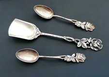 Zuckerlöffel 835er Silber und